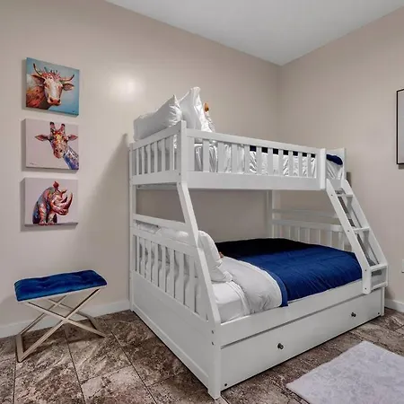 3 Bedrm Palace Suite - King Fl Bed & Free Ev Charging Orlando Extérieur photo